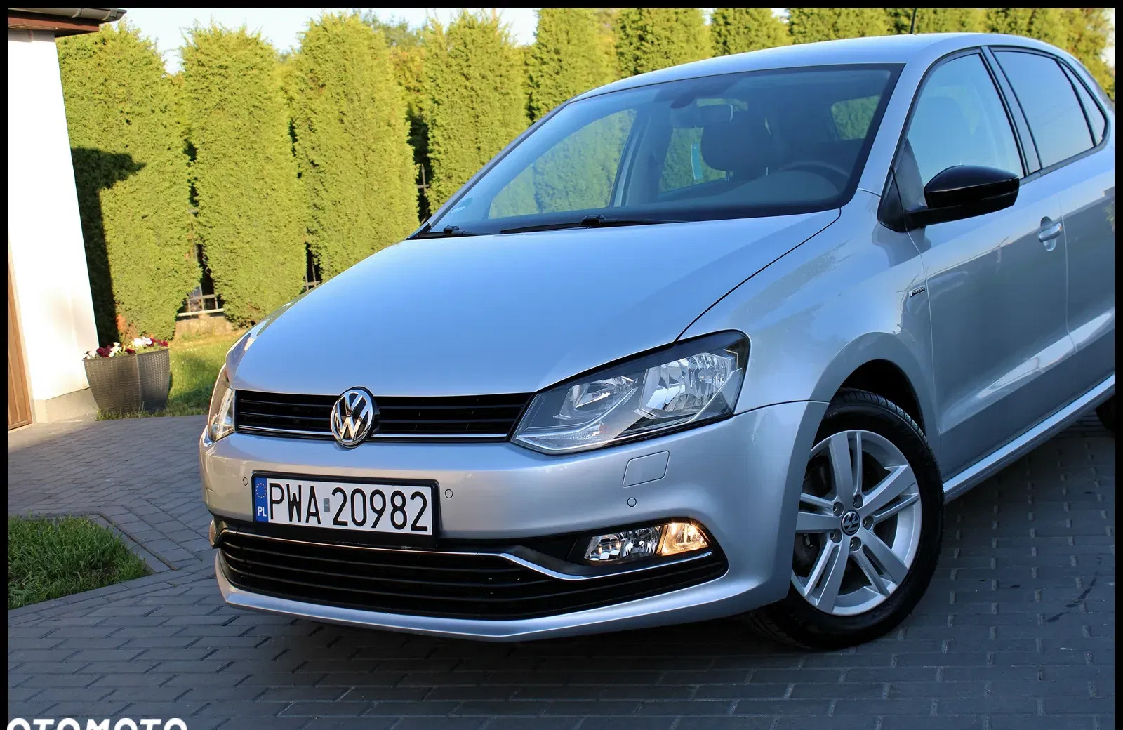 samochody osobowe Volkswagen Polo cena 37900 przebieg: 46500, rok produkcji 2014 z Wyszków